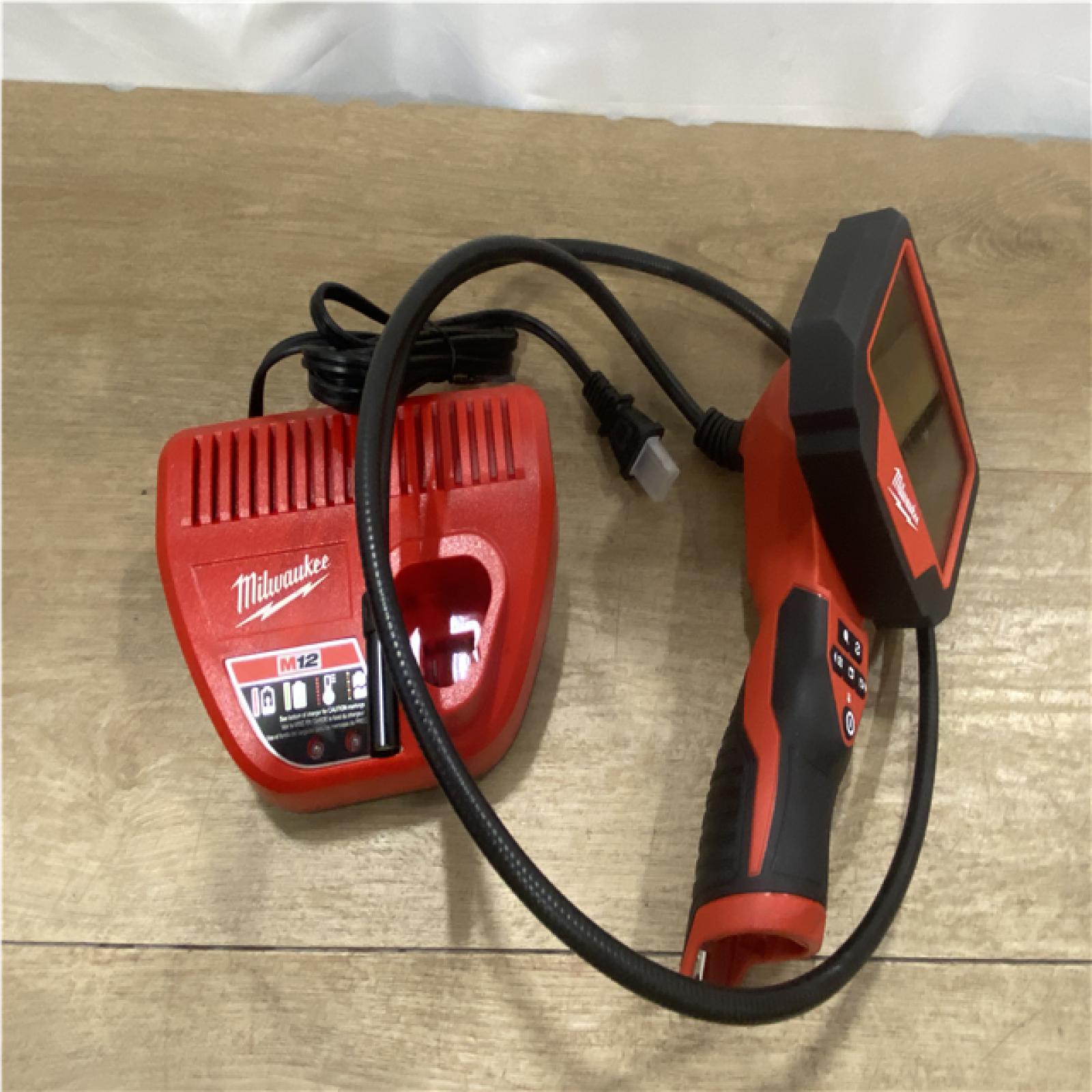 AS-IS Milwaukee 12V Lithium-Ion Cordless M-SPECTOR 360-Degree 4 ft. Inspection Camera Kit