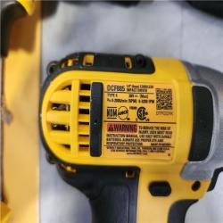 Phoenix NEW DEWALT 20V MAX Cordless Drill/Impact 2 Tool Combo Kit with (2) 20V 1.3Ah Batteries  Charger  and Bag