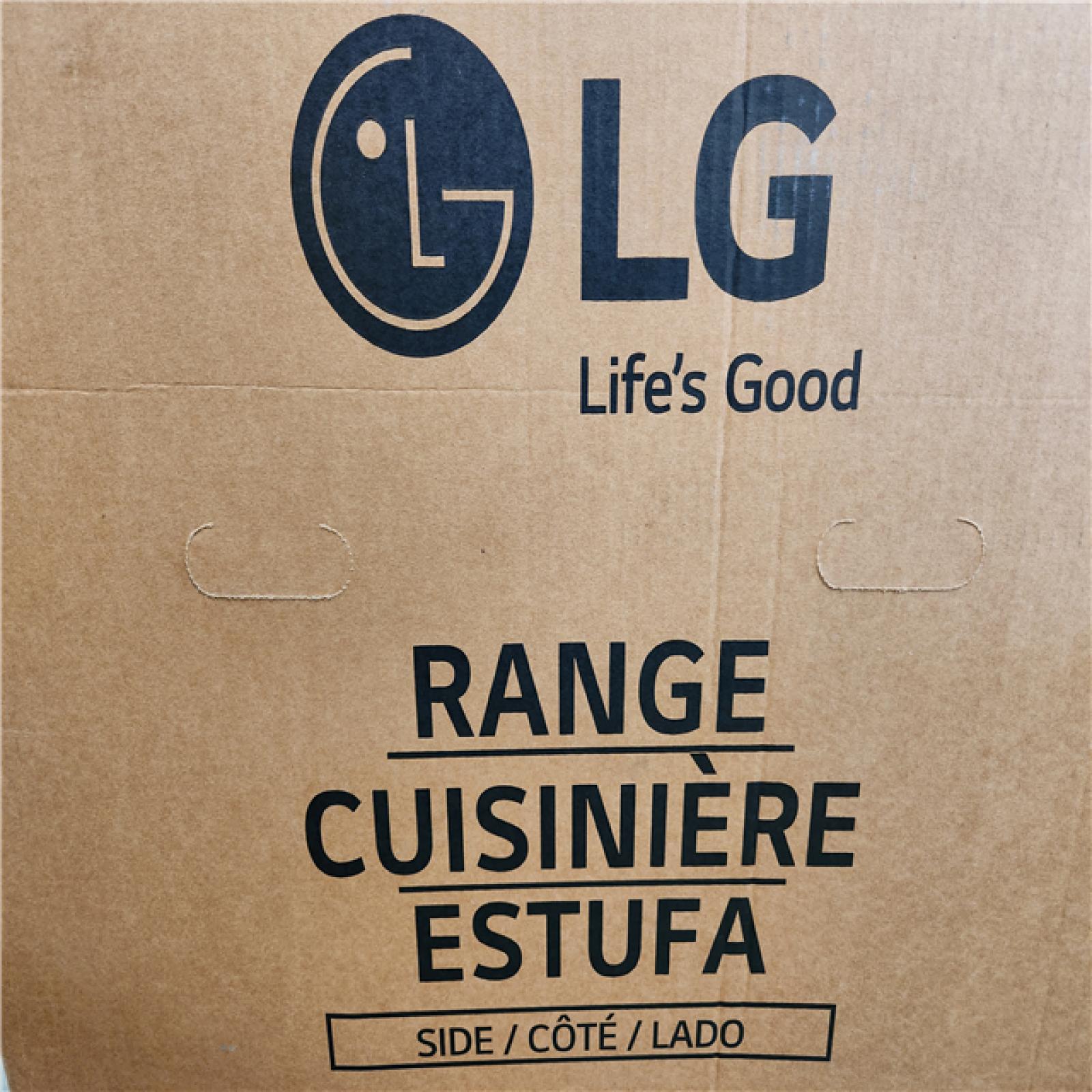 Phoenix Location NEW LG 30 in. 5.8 cu.ft. Smart Single Oven Gas Range with EasyClean, Wi-Fi Enabled in. Stainless Steel