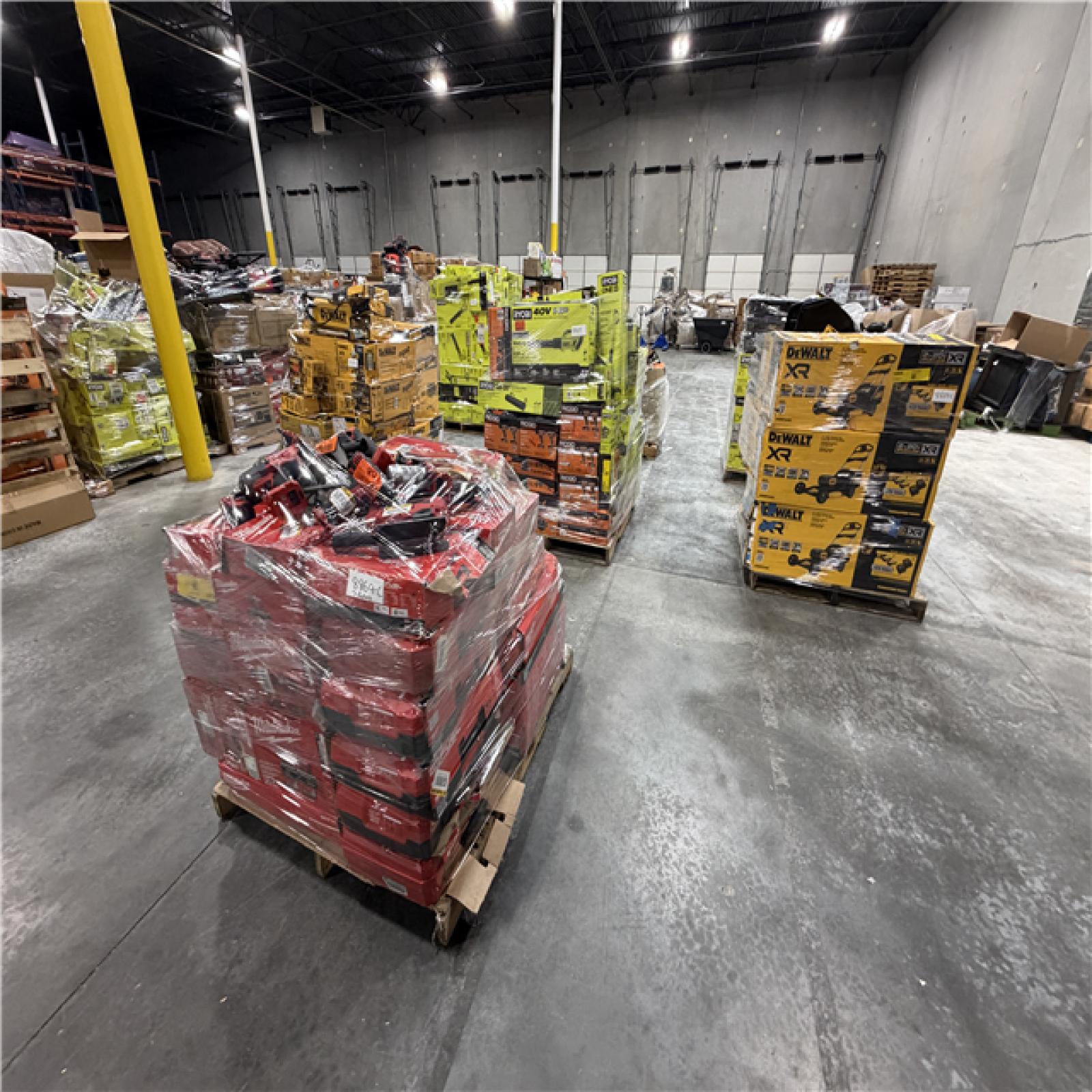 Atlanta Location As-IS Power Tools Truckload (7 Pallets) 8869-C