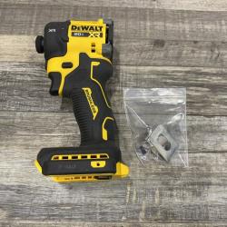 AS-IS DEWALT 20V XR Brushless Cordless 1/4 in. Quiet Hydraulic Impact Driver (Tool-Only)