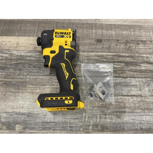 AS-IS DEWALT 20V XR Brushless Cordless 1/4 in. Quiet Hydraulic Impact Driver (Tool-Only)