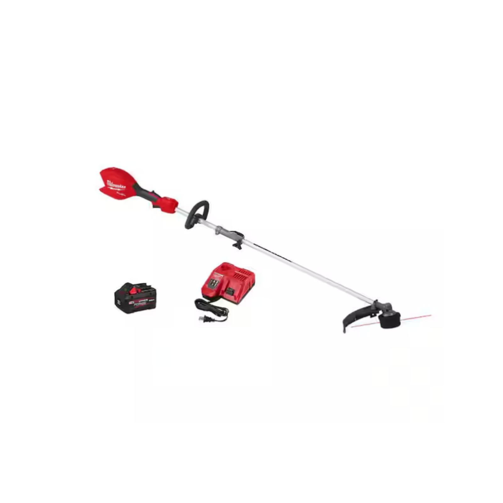 NEW! - Milwaukee M18 FUEL 18V 16 in. Brushless Cordless Battery Powered String Trimmer w/QUIK-LOK Attachment Capability & 8.0 Ah Battery