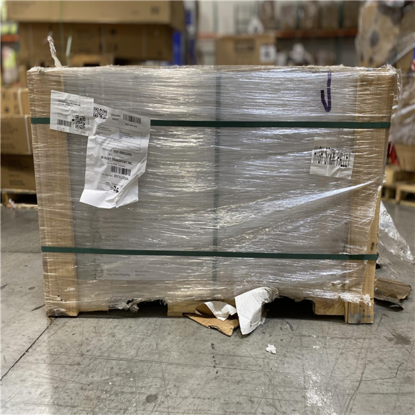 DALLAS LOCATION - TrafficMaster Teak Trails Oak 6 MIL x 6 in. x 48 in. Waterproof Click Lock Vinyl Plank Flooring PALLET - ( 44 UNITS)