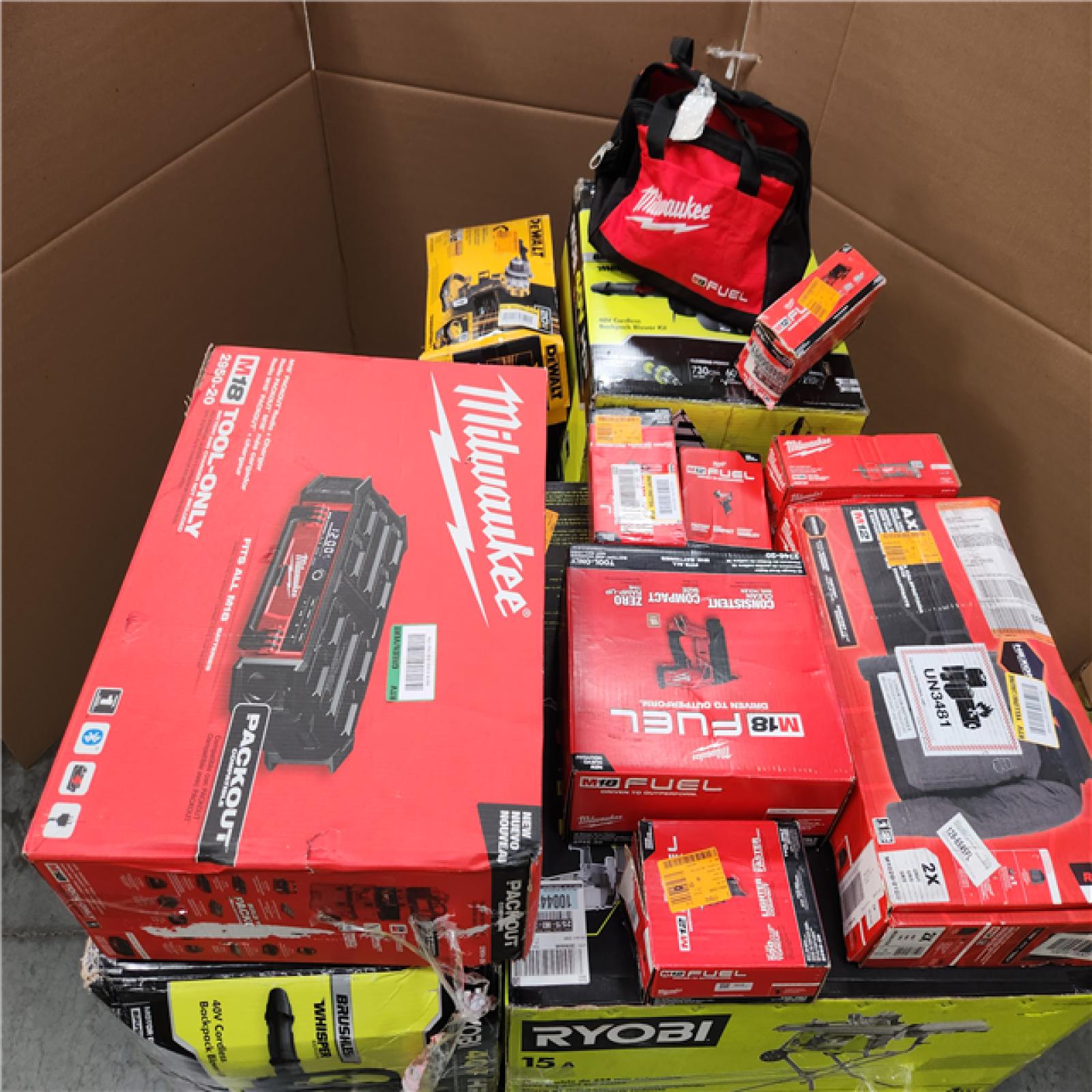 CALIFORNIA AS-IS TOOL PALLET