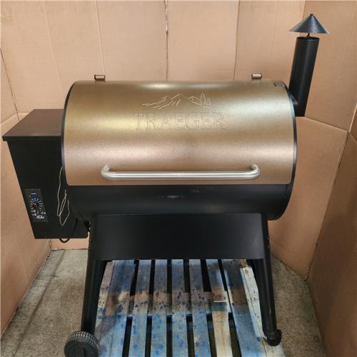Phoenix LIKE NEW Traeger Pro Series 34-Pellet Grill and Smoker in Bronze