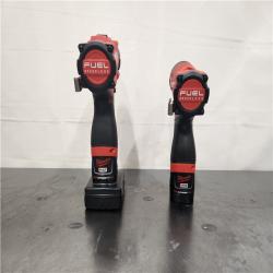 AS-IS- Milwaukee 3497-22 12V Brushless Hammer Drill and Impact Driver Combo Kit