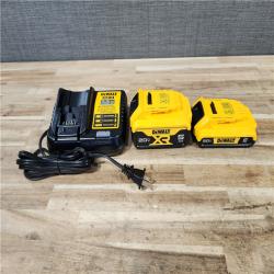HOUSTON LOCATION - AS-IS DEWALT 2 TOOL COMBO KIT W/ (2) BATTERY & CHARGER