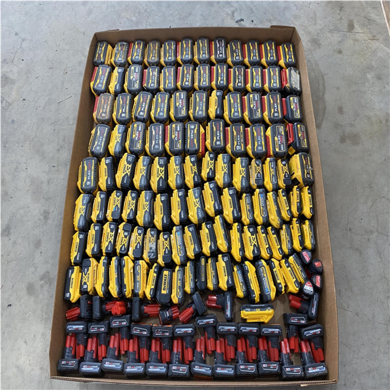 Houston Location - AS-IS Tool Pallet BATTERY