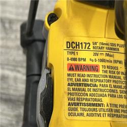 AS-IS DEWALT ATOMIC 20V MAX Cordless Brushless Ultra-Compact 5/8 in. SDS Plus Hammer Drill (Tool Only)
