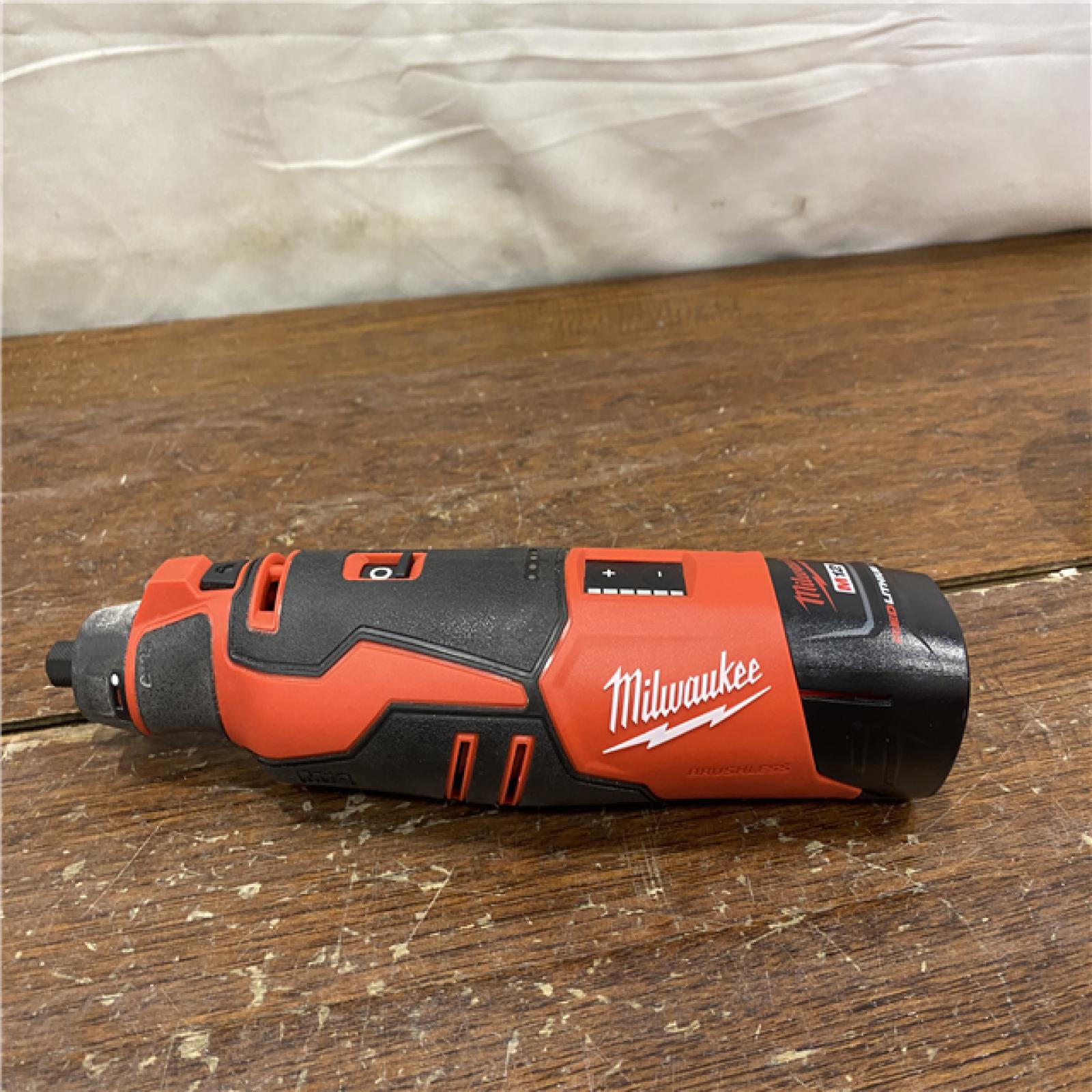 AS-IS MWK2525-21 12 V M12 Li-Ion Cordless Brushless Rotary Tool Kit