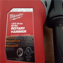 California AS-IS Milwaukee 1-9 /16 SDS Rotary Hammer