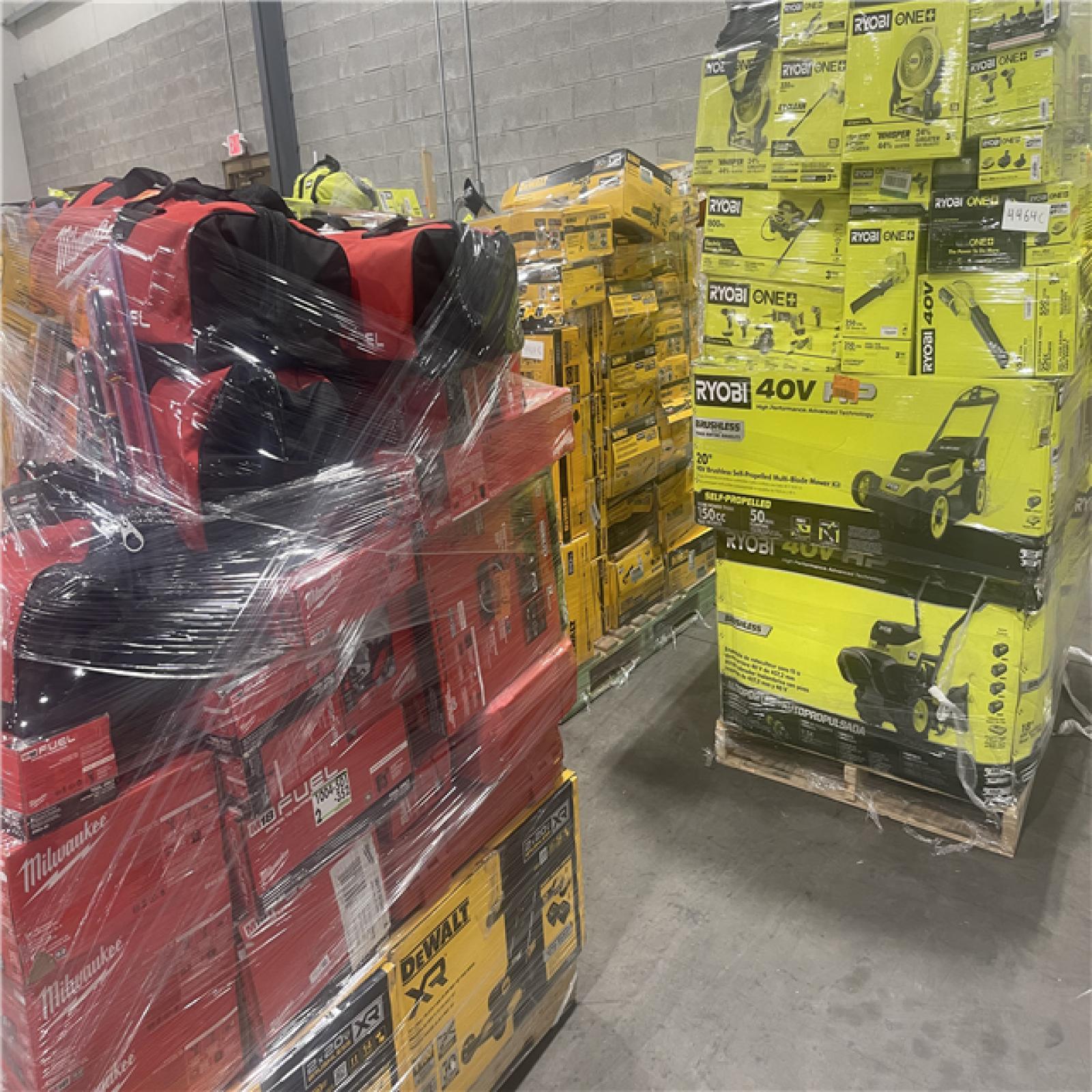 Pittston Location As-Is Power Tools Partial Truckload (9 pallets) 4464-C
