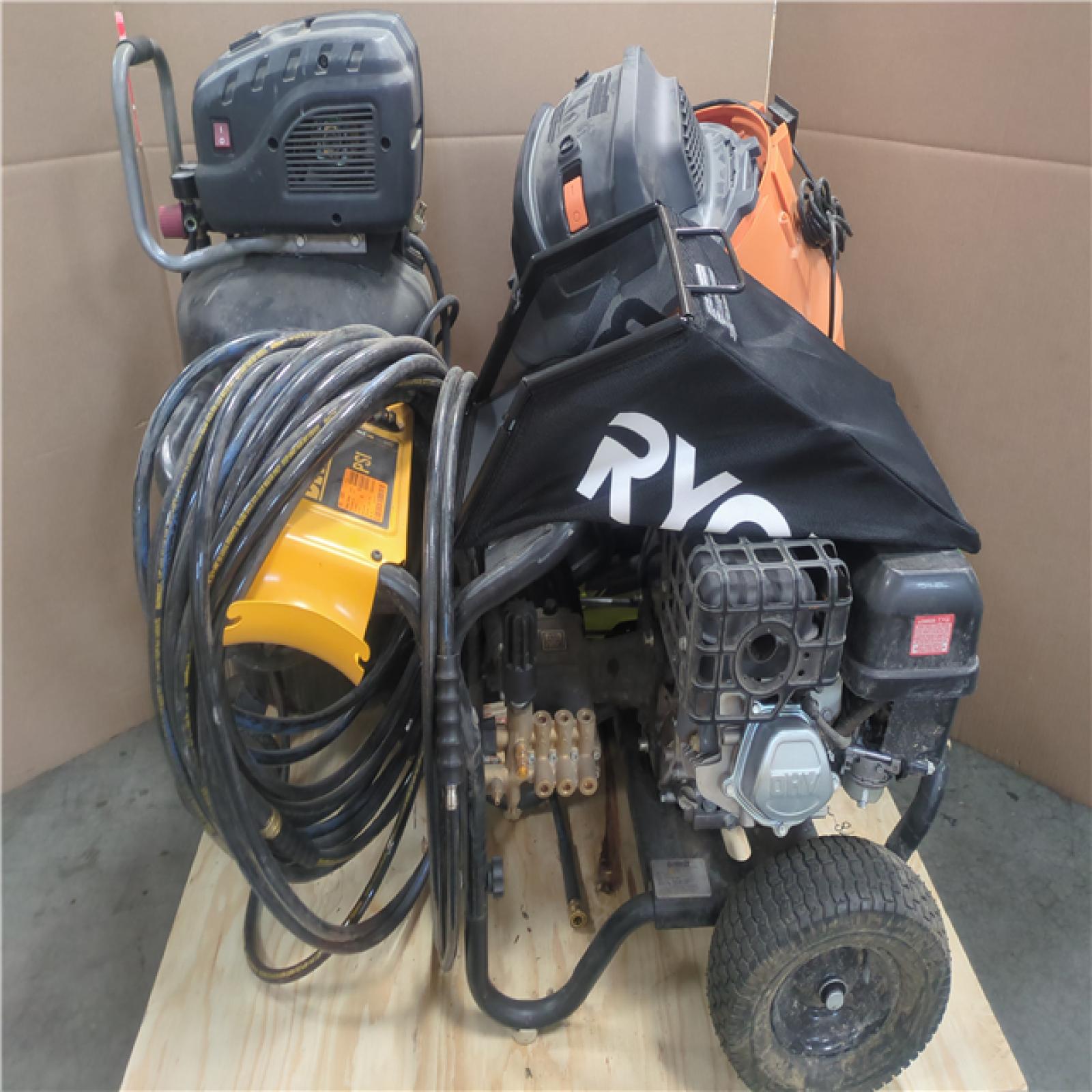 CALIFORNIA AS-IS OUTDOOR POWER EQUIPMENT