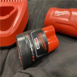 AS-IS  Milwaukee Men's Medium  12-Volt Lithium-Ion Cordless Black Heated Jacket Hoodie Kit