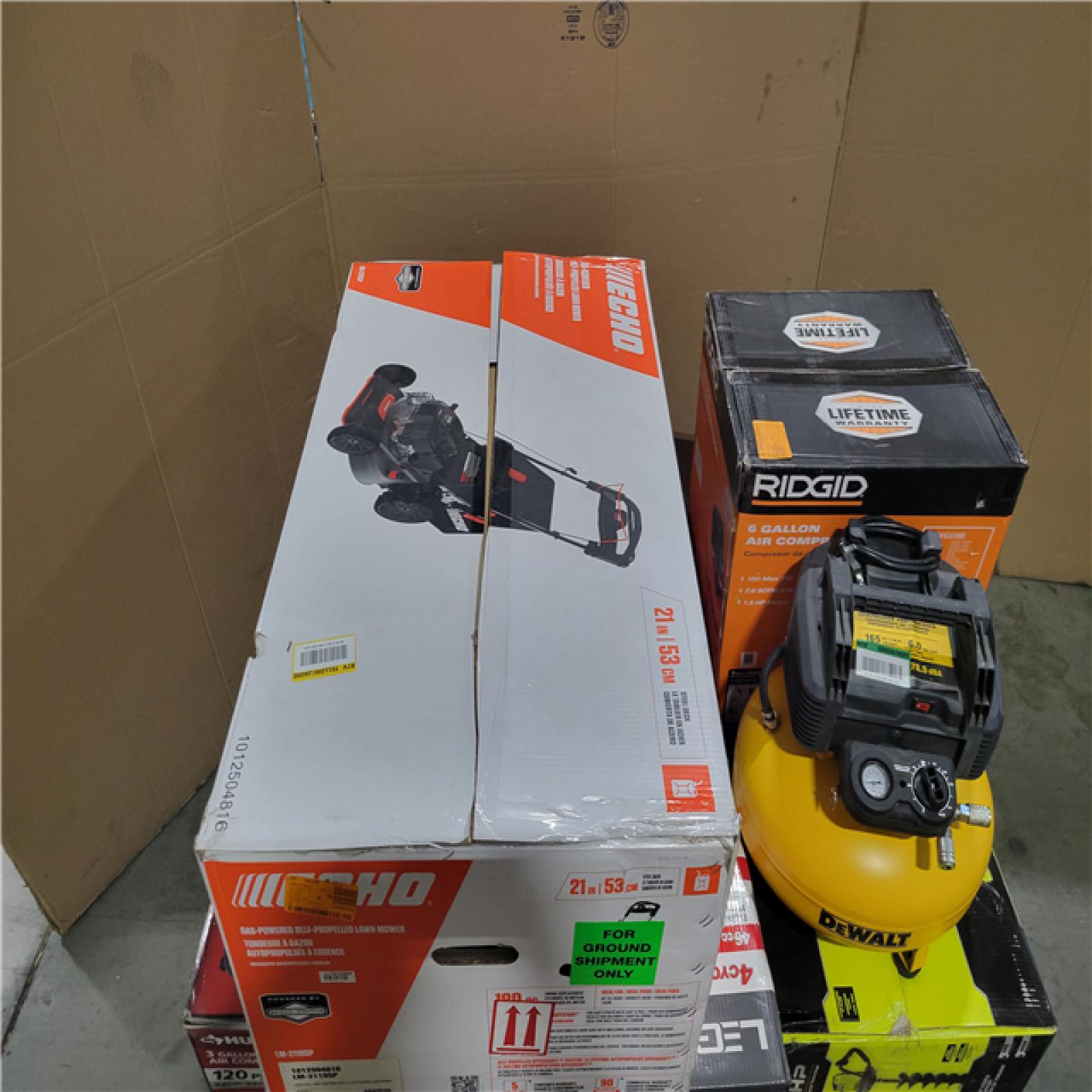 CALIFORNIA AS-IS OUTDOOR POWER EQUIPMENT