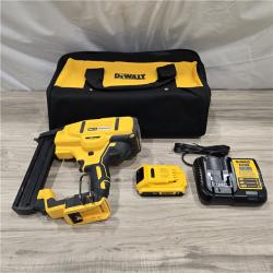 AS-IS DeWALT DCN681D1 20V MAX 18ga Cordless Narrow Crown Stapler Kit