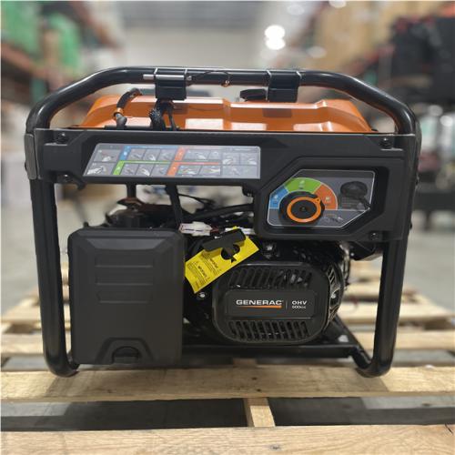 DALLAS LOCATION-AS-IS GENERAC 12 500/9500-Watt Electric Start Tri Fuel Portable Generator