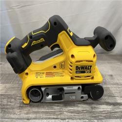 AS-IS DEWALT 20V MAX* XR Brushless Cordless Belt Sander (Tool-Only)