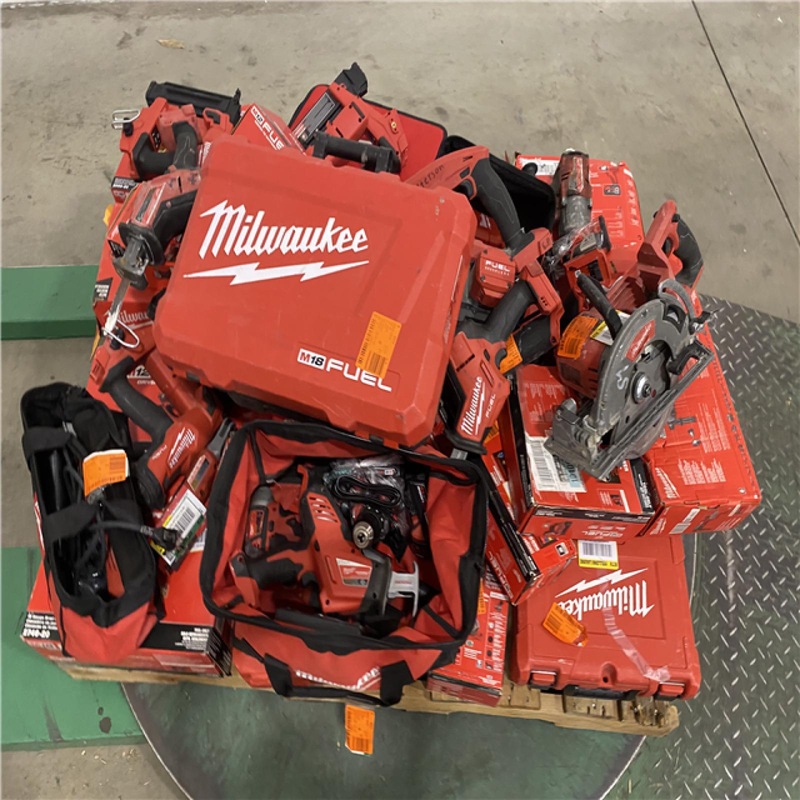 Dallas Location - As-Is MILWAUKEE Tool Pallet