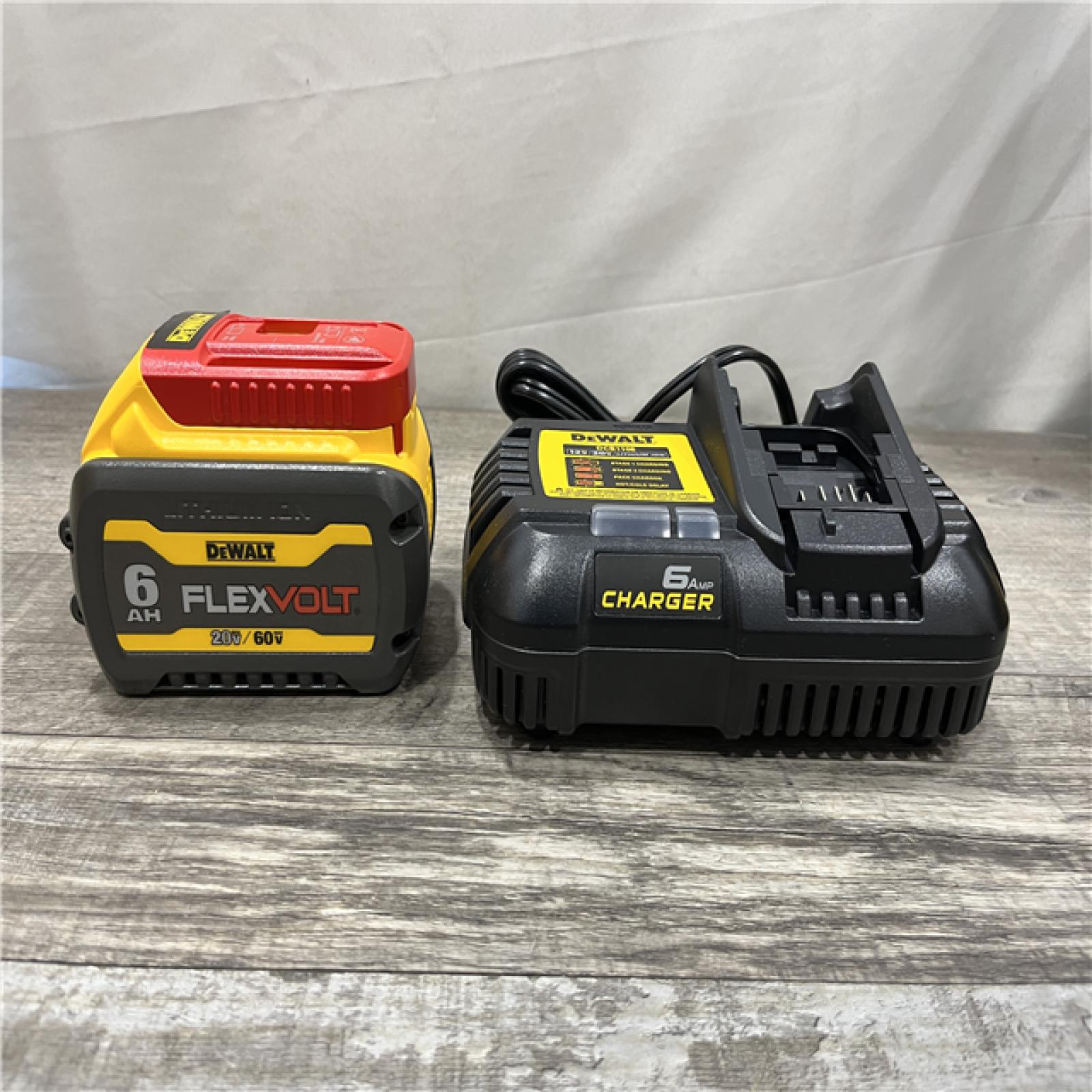 AS-IS DEWALT FLEXVOLT 20V/60V MAX Lithium-Ion 6.0Ah Battery Pack Kit