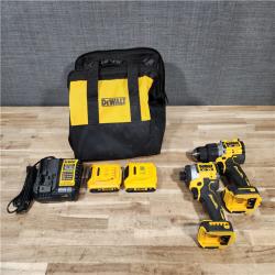 HOUSTON LOCATION - AS-IS DEWALT 2 TOOL COMBO KIT W/ (2) BATTERY & CHARGER