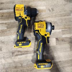 HOUSTON LOCATION - AS-IS DEWALT ATOMIC 20-Volt MAX Lithium-Ion Cordless Combo (2-Tool) Kit