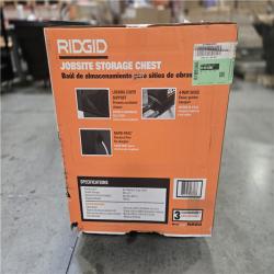 DALLAS LOCATION - AS-IS RIDGID 60IN STORAGE CHEST
