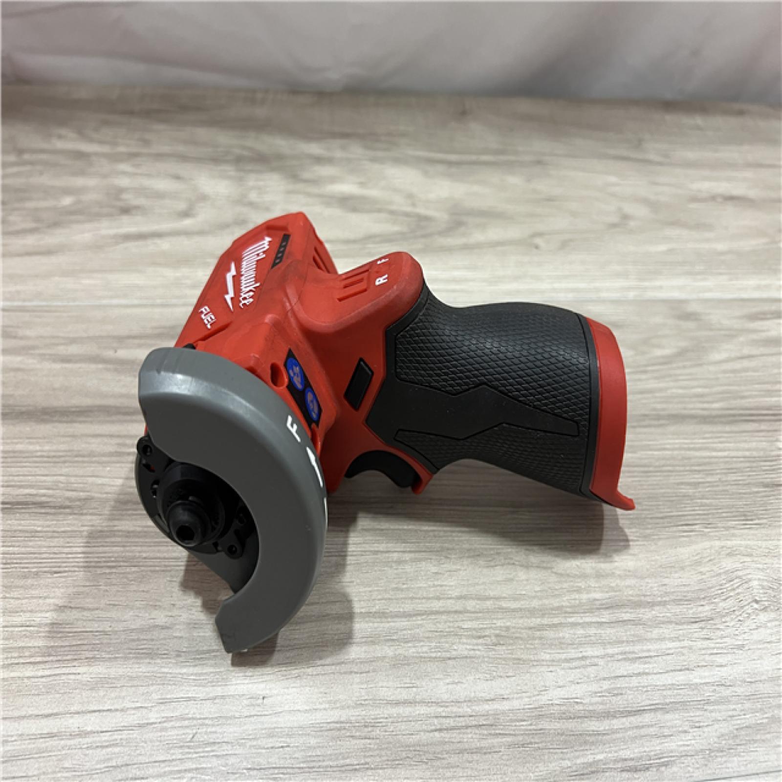 AS-IS Milwaukee  FUEL 12V Lithium-Ion Brushless Cordless 3 in. Cut Off Saw (Tool-Only)