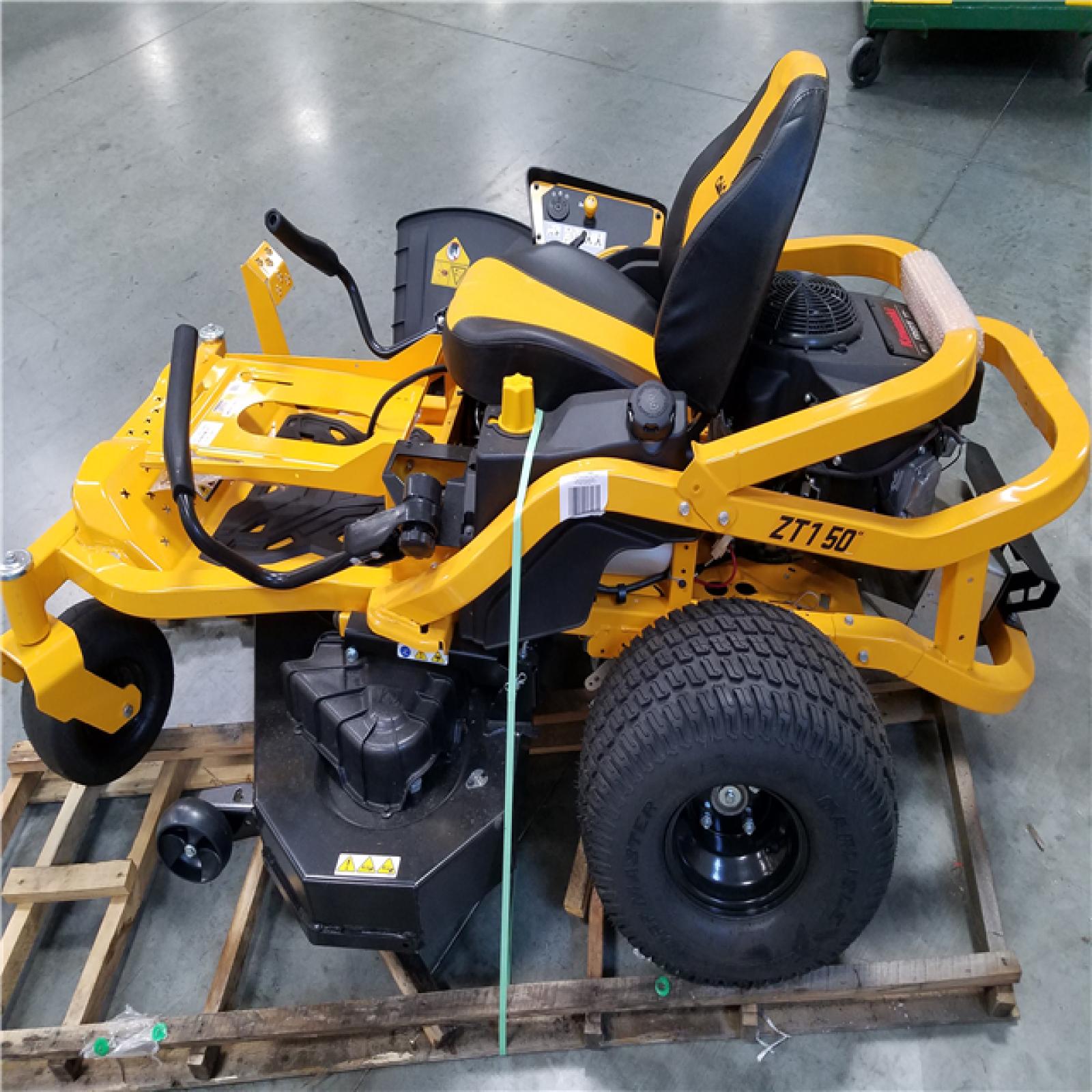 CALIFORNIA AS-IS ZT1 50 CUB CADET