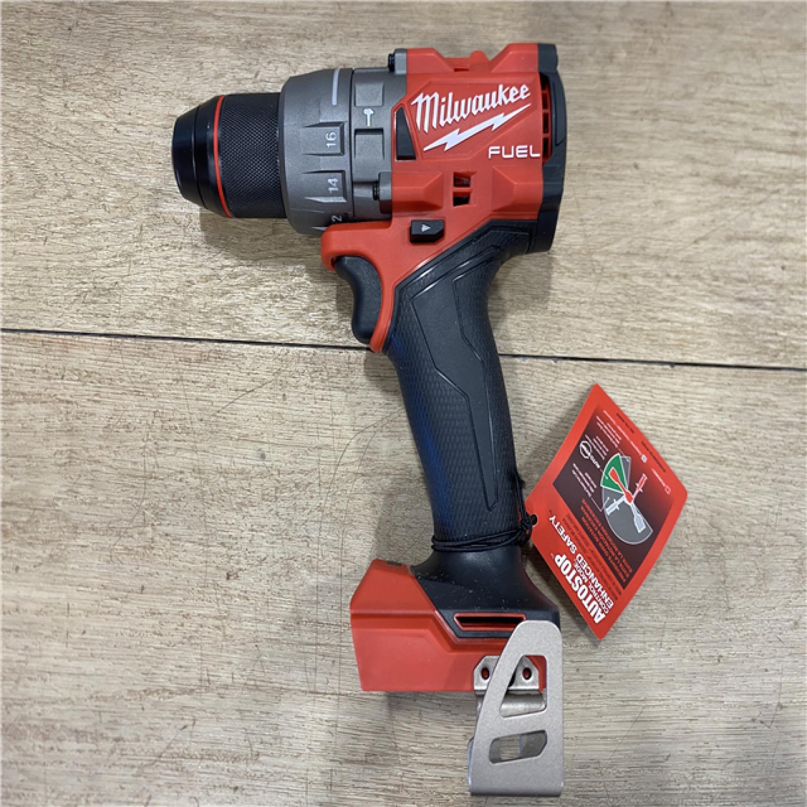 AS-IS Milwaukee FUEL 18V Lithium-Ion Brushless Cordless 1/2 in. Hammer Drill/Driver (Tool-Only)
