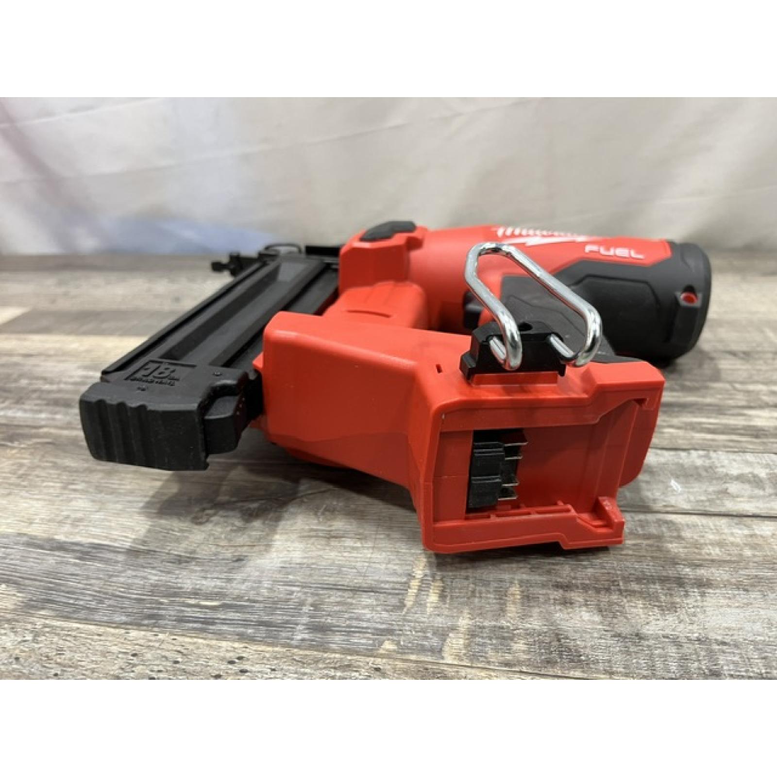 AS-IS Milwaukee FUEL 18-Volt Lithium-Ion Brushless Cordless Gen II 18-Gauge Brad Nailer (Tool-Only)