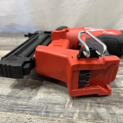 AS-IS Milwaukee FUEL 18-Volt Lithium-Ion Brushless Cordless Gen II 18-Gauge Brad Nailer (Tool-Only)