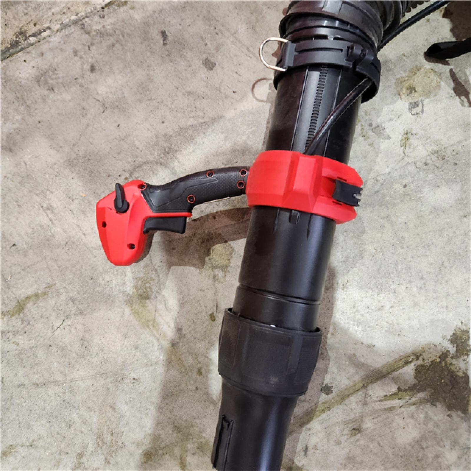 Houston Location - AS-IS Milwaukee M18 Fuel Dual Battery BackPack Blower (TOOL ONLY) - Appears IN GOOD Condition