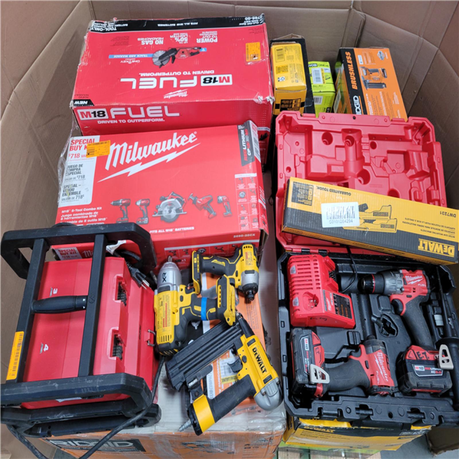 CALIFORNIA AS-IS TOOL PALLET