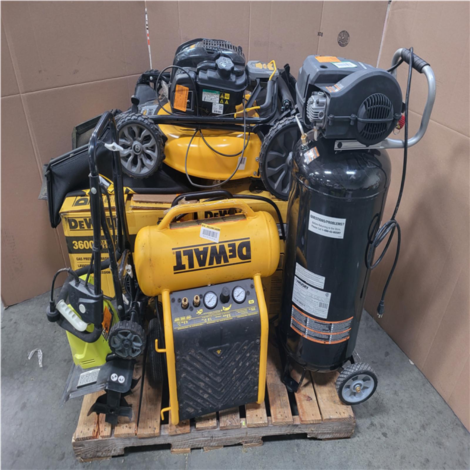 CALIFORNIA AS-IS OUTDOOR POWER EQUIPMENT