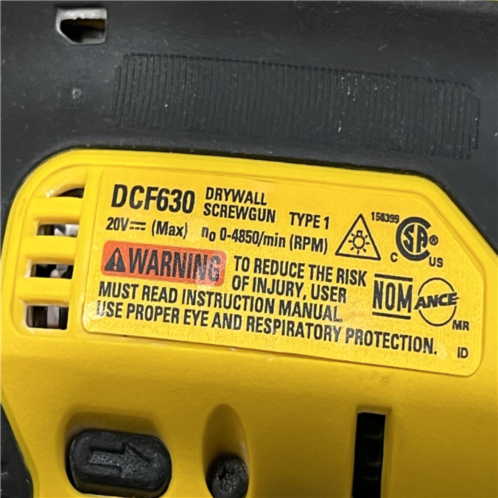 AS-IS DEWALT XR 20V MAX Lithium-Ion Cordless Brushless Screw Gun (Tool Only)
