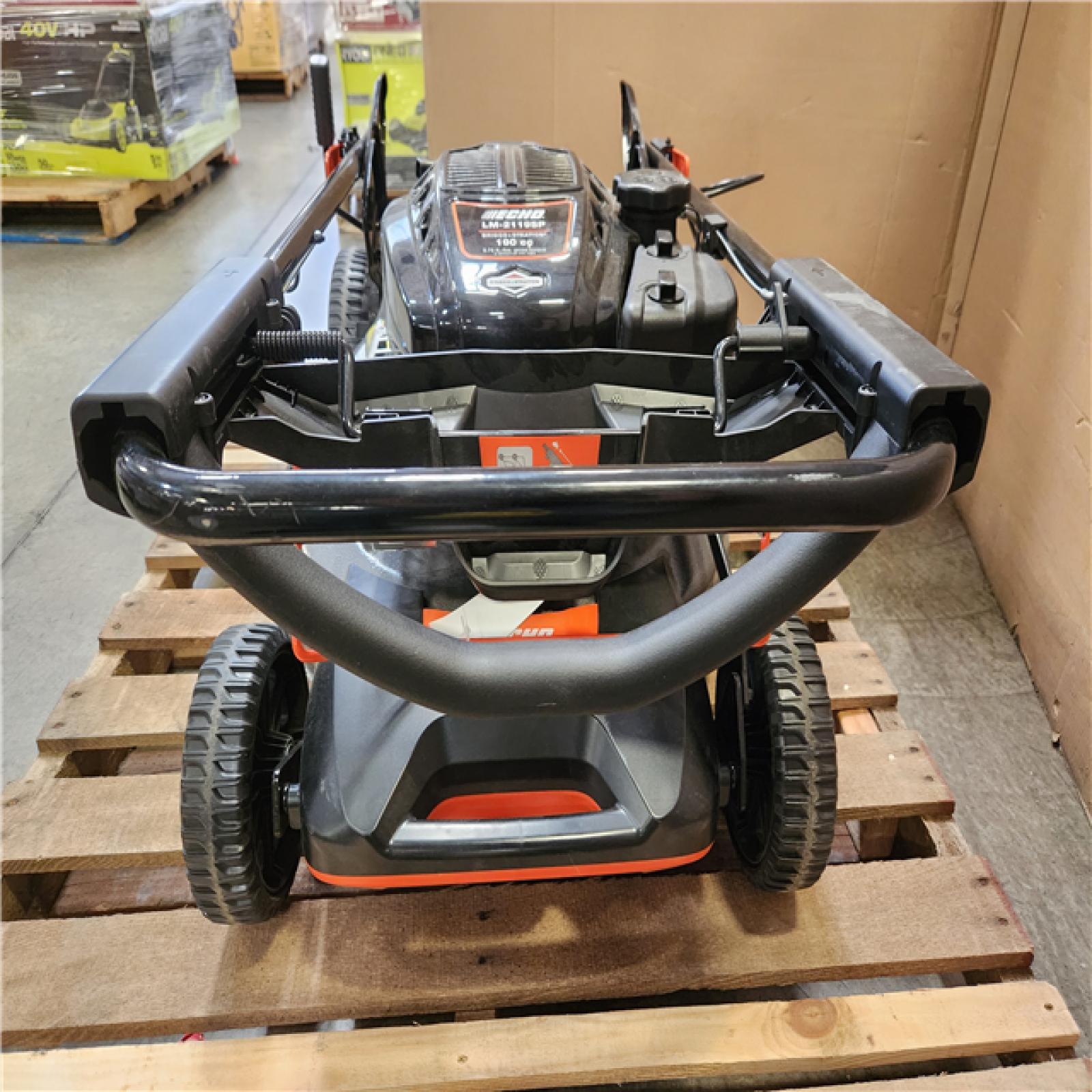 Phoenix NEW ECHO 21 in. 190 cc Briggs and Stratton Gas 3-in-1 Dual Blade RWD Self-Propelled Lawn Mower with Single Lever Deck Adjustment (NO BAG)