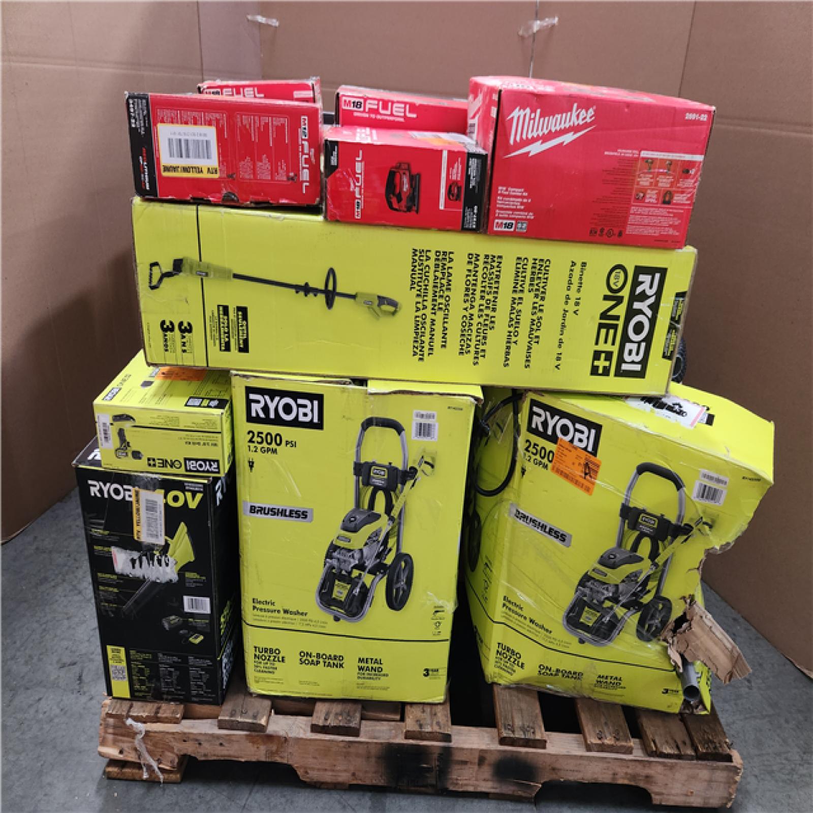 CALIFORNIA AS-IS TOOL PALLET