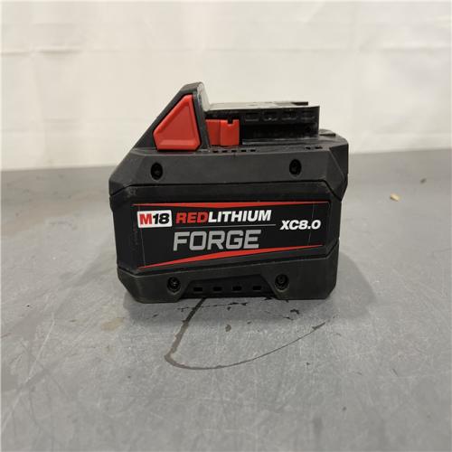 AS-IS - Milwaukee M18 18V Lithium-Ion REDLITHIUM FORGE XC 8.0 Ah Battery