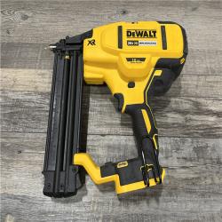 AS-IS DEWALT 20V MAX XR Lithium-Ion Electric Cordless 18-Gauge Brad Nailer (Tool Only)