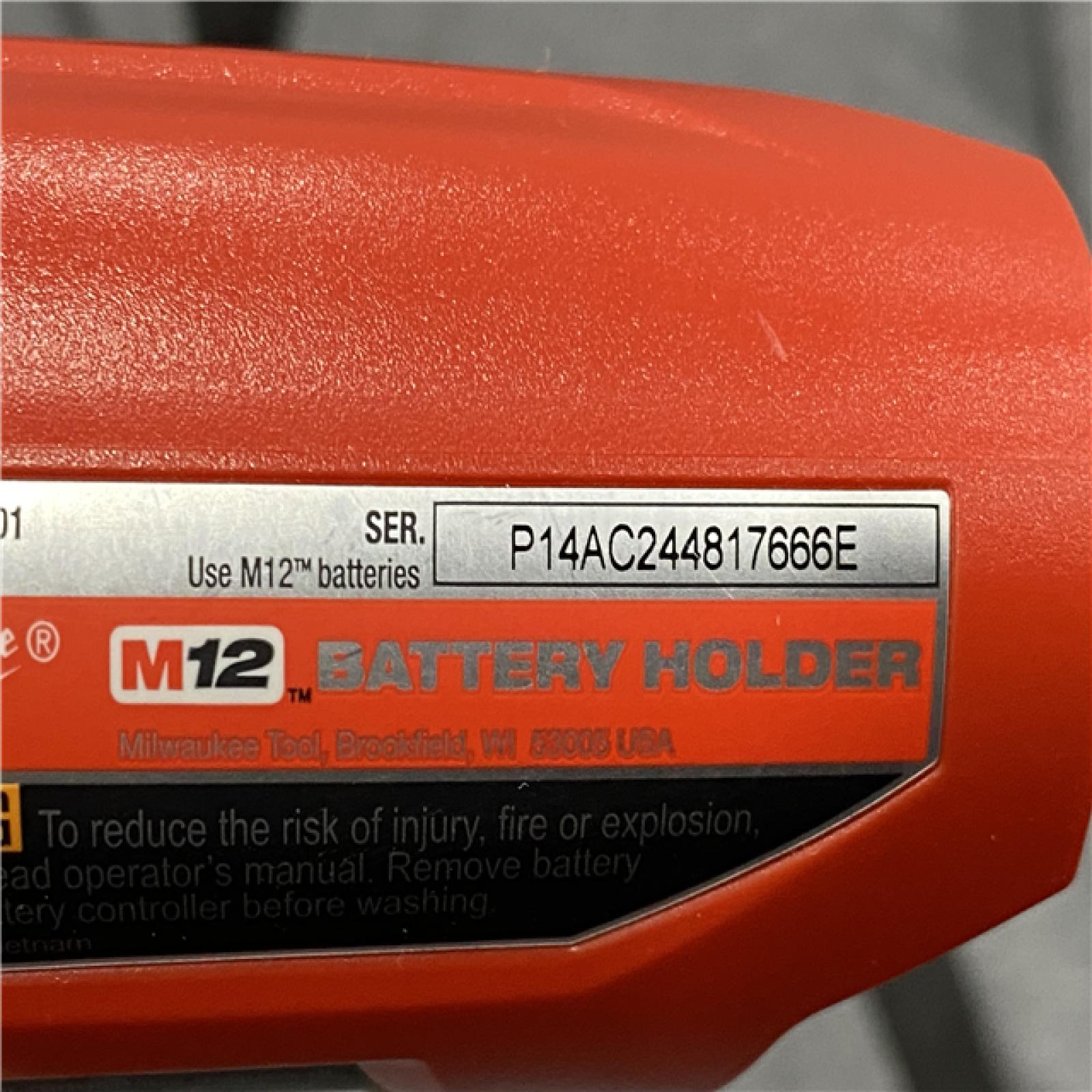 AS-IS Milwaukee Men's X-Large 12-Volt Lithium-Ion Cordless Gray Heated Jacket Hoodie Kit