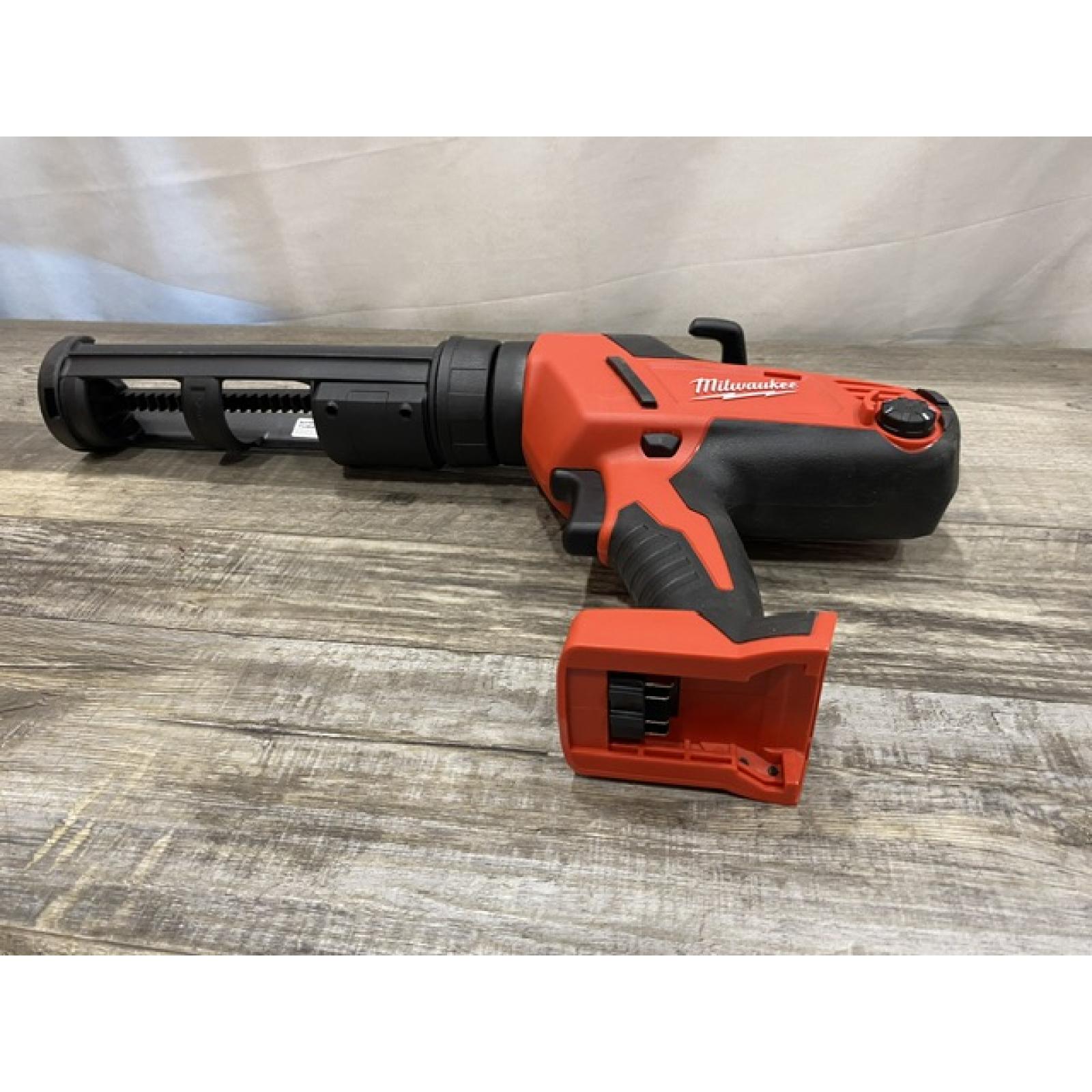AS-IS Milwaukee 18-Volt Lithium-Ion Cordless 10 oz. Caulk and Adhesive Gun (Tool-Only)