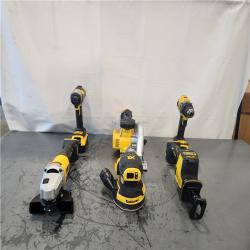 AS-IS- Dewalt 20-Volt MAX ToughSystem Lithium-Ion 6-Tool Cordless Combo Kit