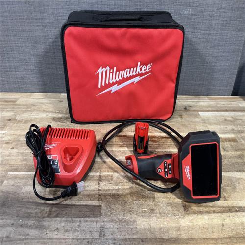 Houston Location AS-IS Milwaukee 12V Lithium-Ion Cordless M-SPECTOR 360-Degree 4 ft. Inspection Camera Kit