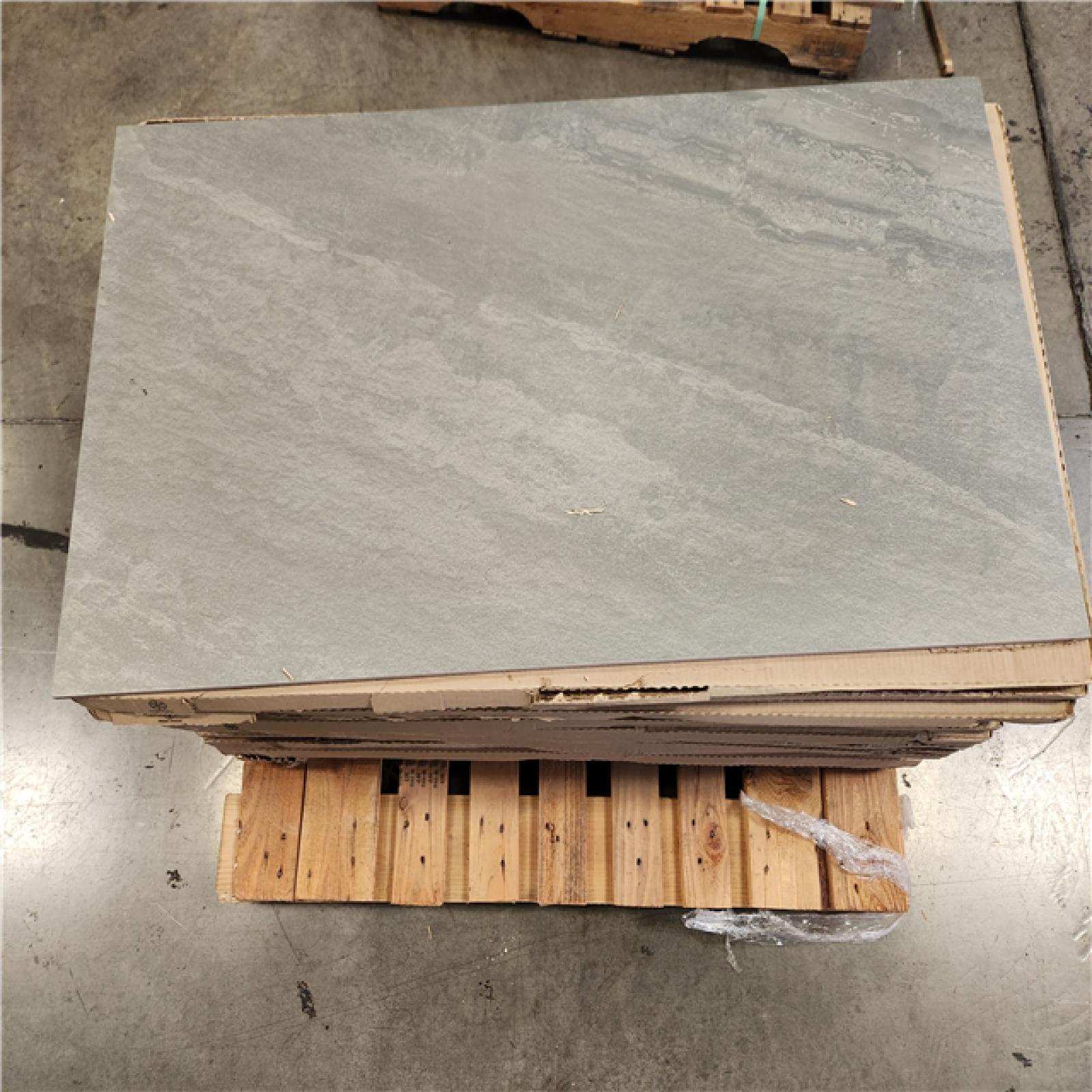 Phoenix AS-IS MSI Yardan Graphite 24 in. x 48 in. Matte Porcelain Stone Look Floor and Wall Tile (320 sq. ft./21 Case)