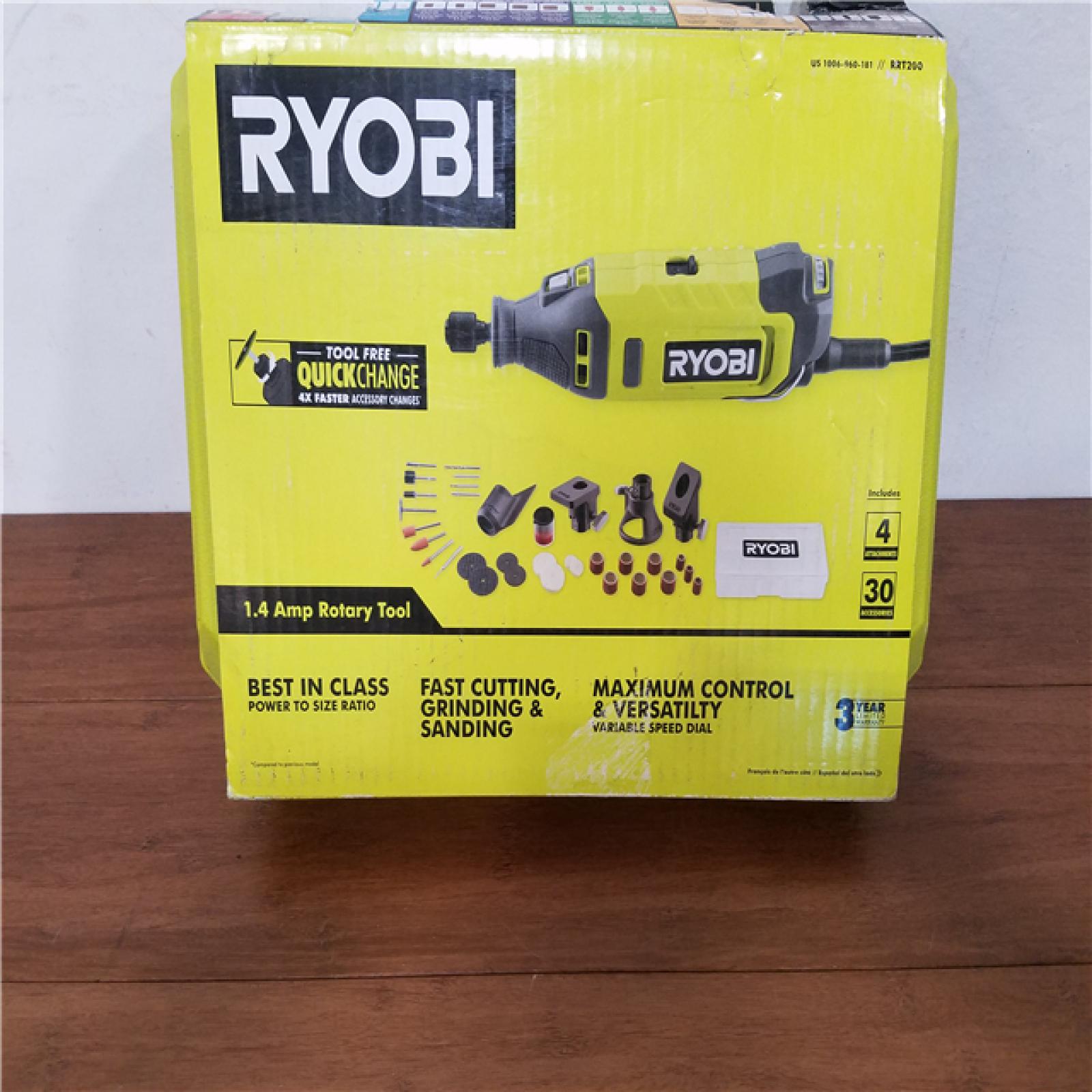 California AS-IS Ryobi 1.4 Amp Rotary Tool