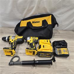 AS-IS DEWALT 20V MAX Cordless Hammer Drill/Driver 2 Tool Combo Kit