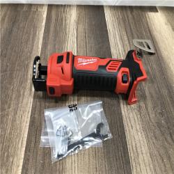 AS-IS Milwaukee 18V Lithium-Ion Cordless Drywall Cut Out Rotary Tool (Tool-Only)