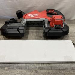AS-IS Milwaukee FUEL 18V Lithium-Ion Brushless Cordless Deep Cut Band Saw (Tool-Only)